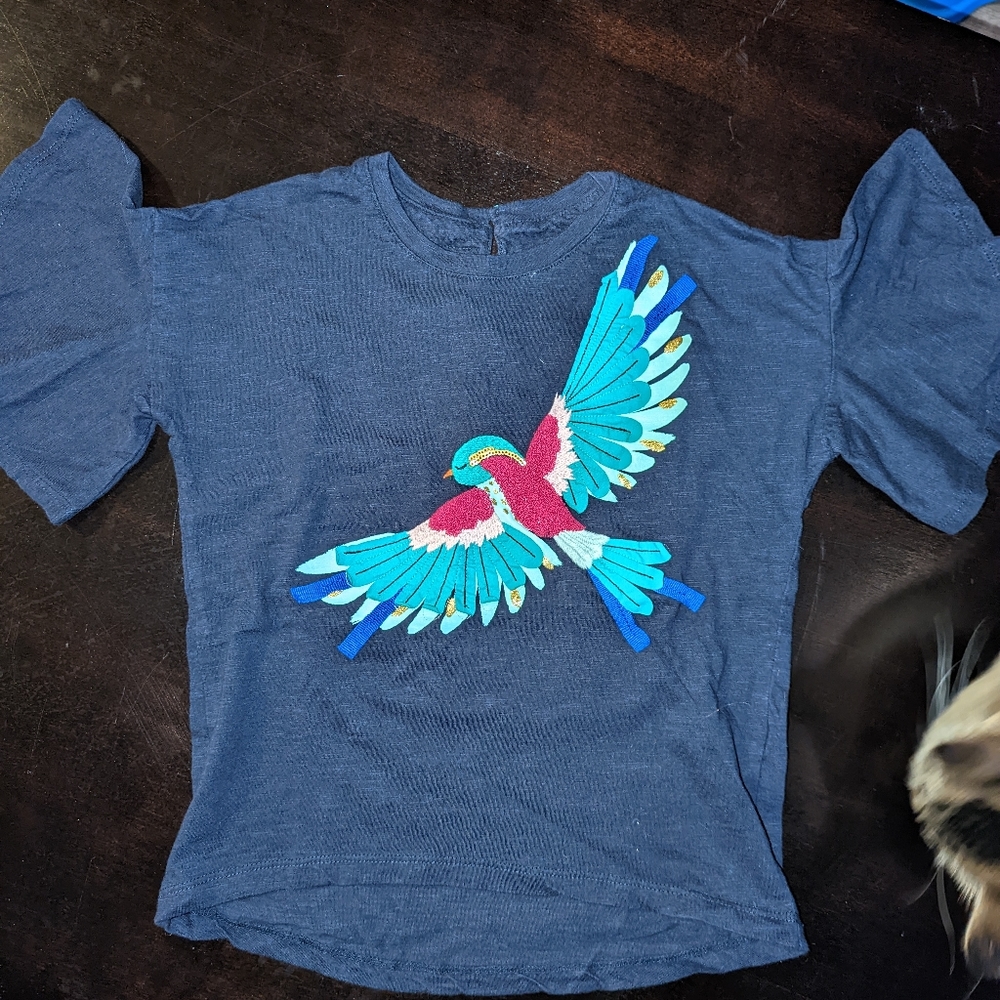 Catimini bird shirt authentic
